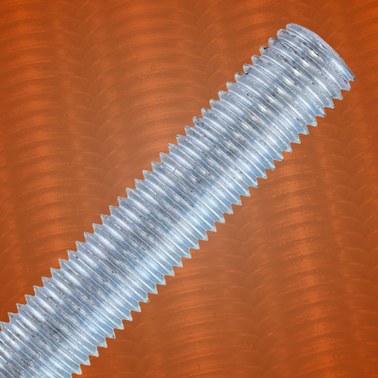 Zinc Plated A307 Threaded Rod