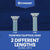 elliptical head zinc plow bolts available lengths