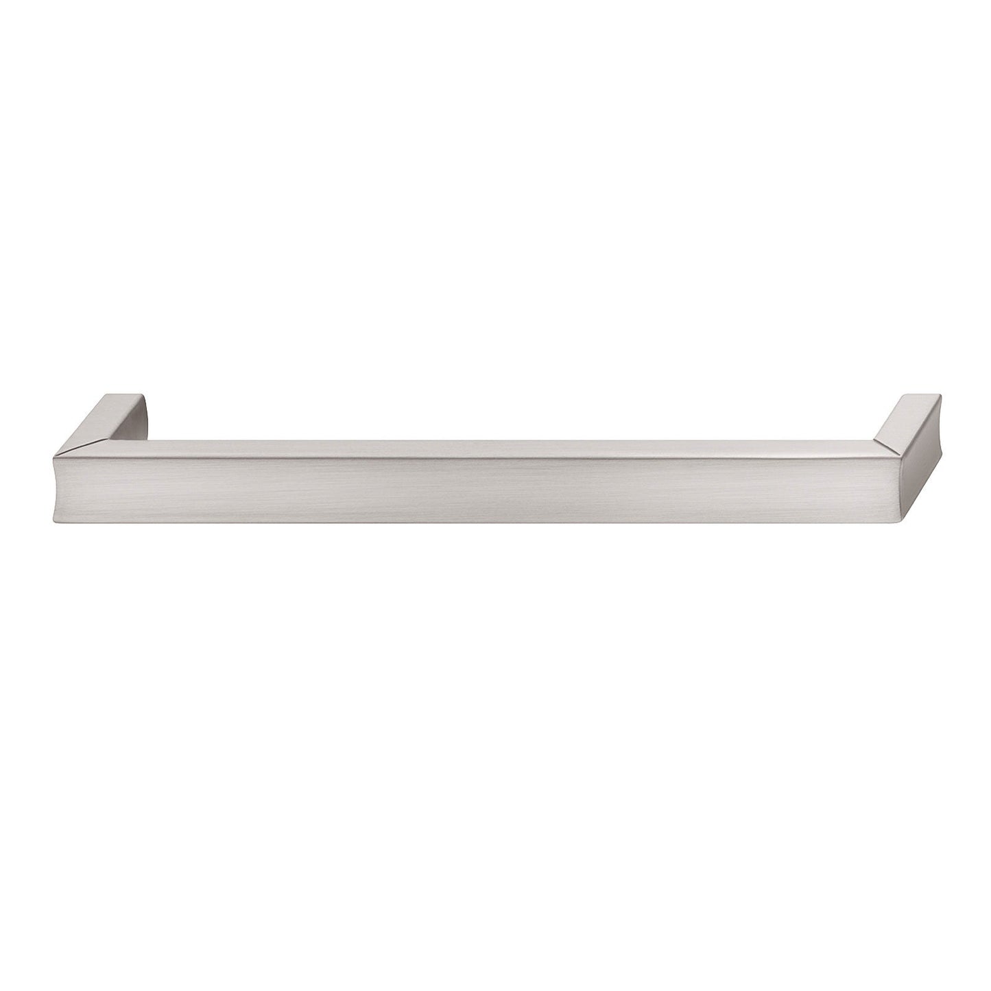 Hafele Bent Cabinet Handle - Satin/Brushed Nickel