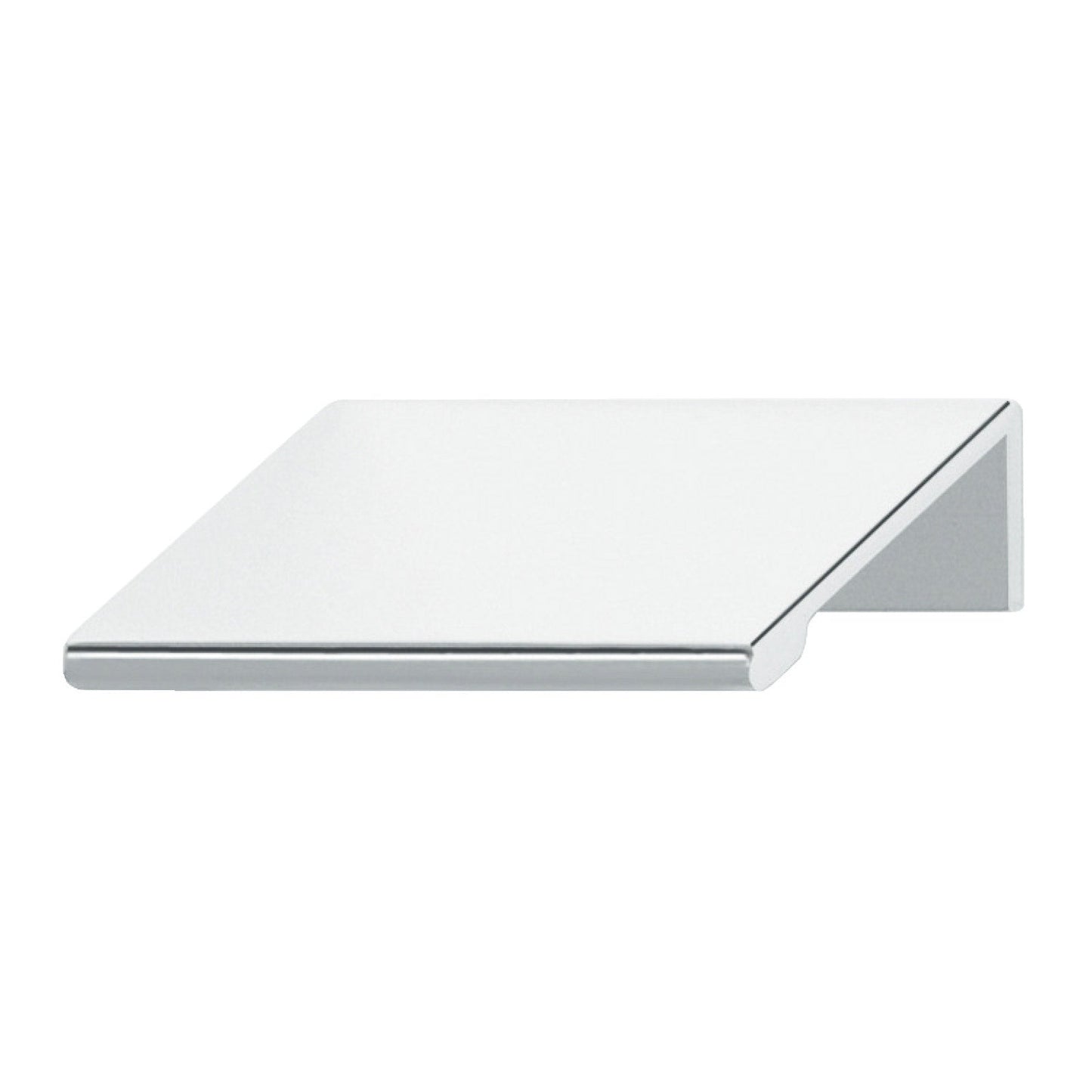 Hafele Tab Aluminum Cabinet Handle - Polished Chrome