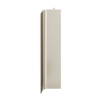 Hafele Passages Vertical L-Profile Cabinet Accessory - Stainless Steel