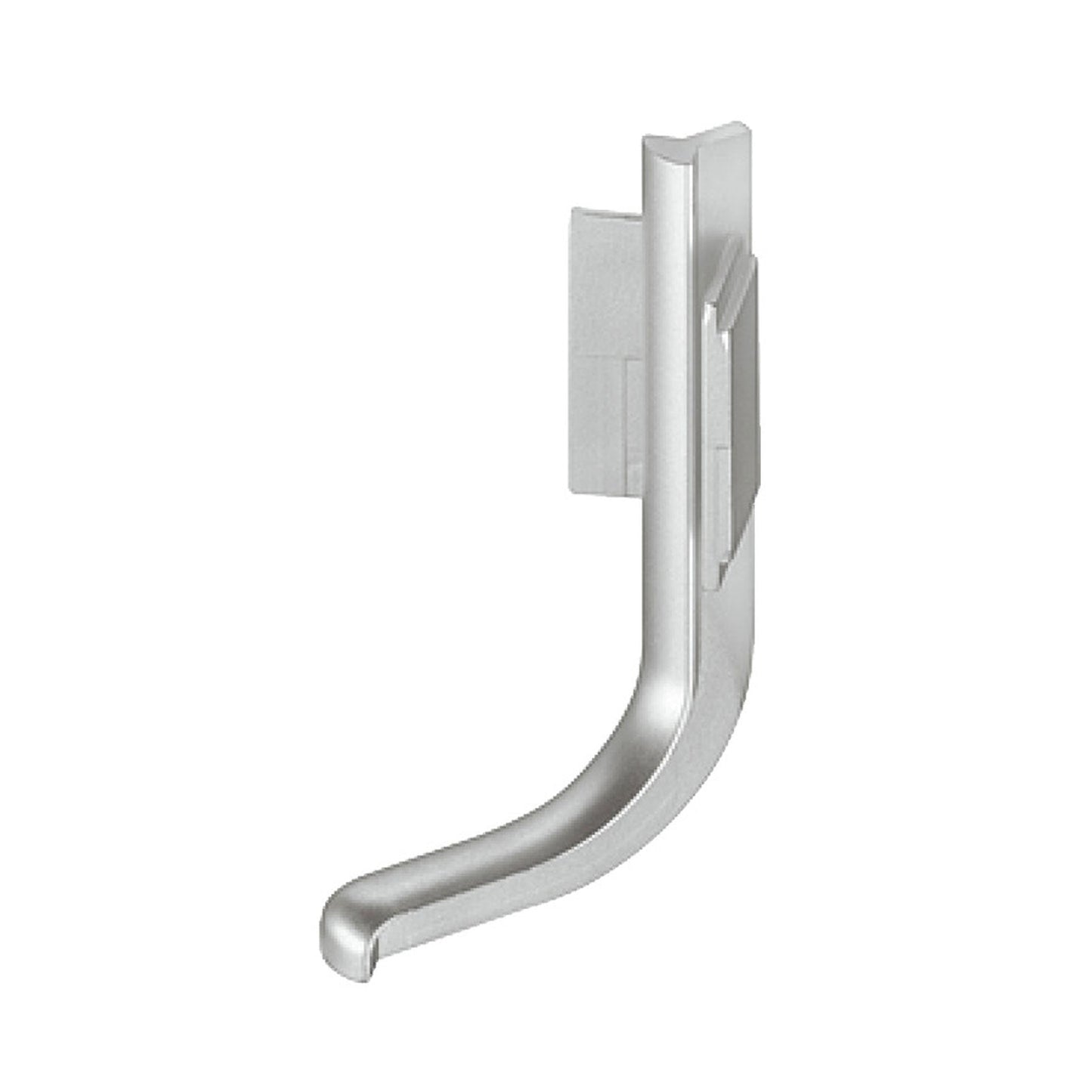 Hafele Passages L-Profile Inside Corner Trim - Matte Aluminum