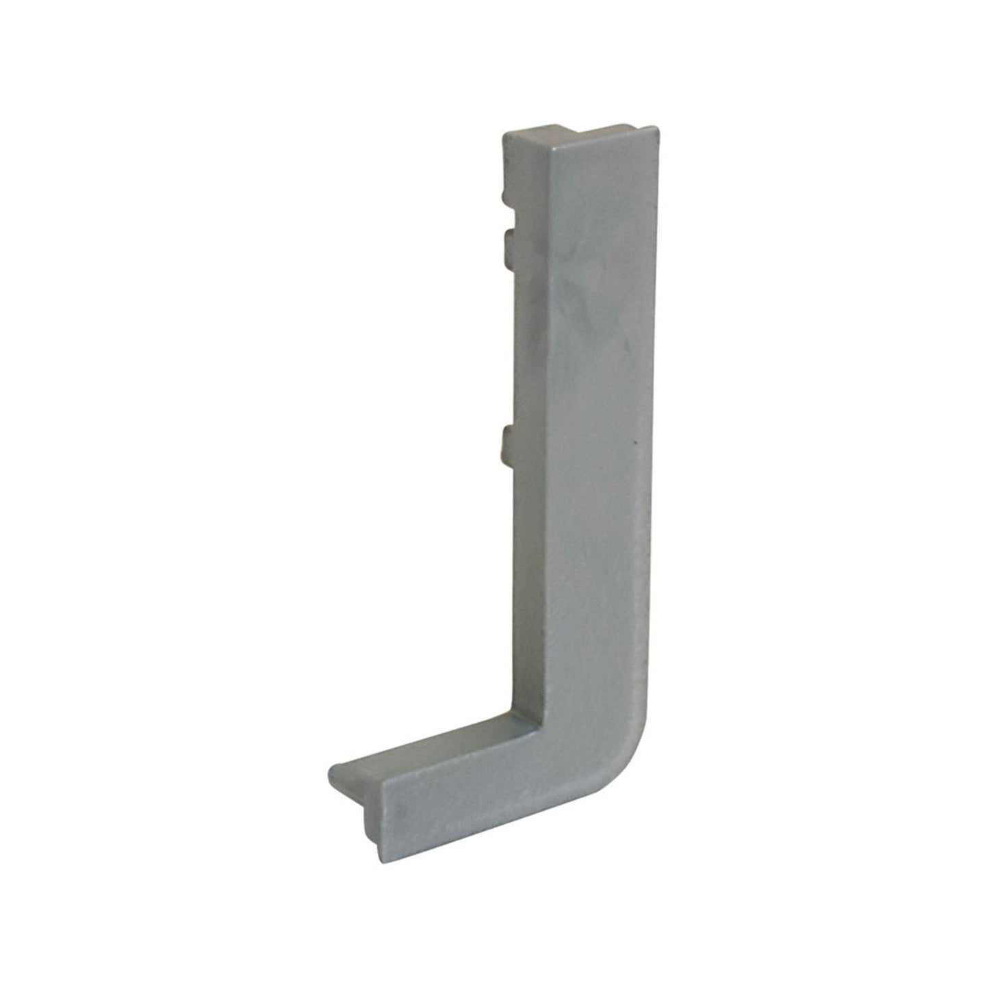 Hafele Venice L-Cap (Right) - Matte Aluminum