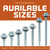 Available in a Variety of Sizes