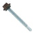 #12 x 2 Maxx Steelbinder Metal Roofing Screw Koko Brown, Pkg 250