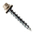 12# x 112 inch Type 17 Woodbinder Metal Roofing Screw For OSB Light Stone Pkg 250 image 1 of 2