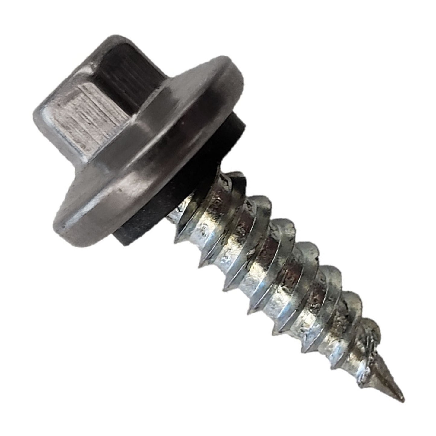 #12 x 3/4" ST-XL Woodbinder Metal Roofing Stitch Screw - Ash Gray