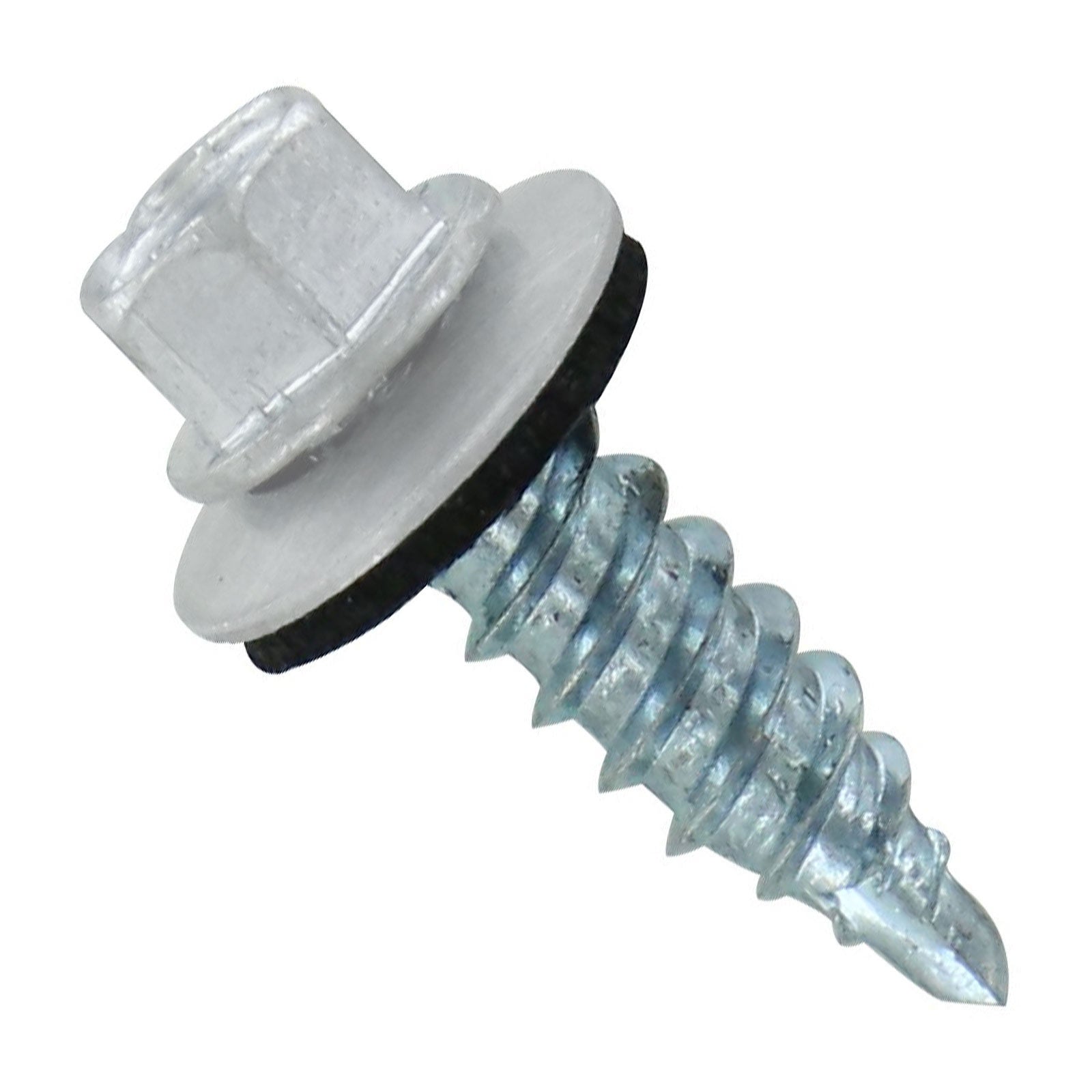 #12 x 3/4" Kwikseal Woodbinder Metal Roofing Stitch Screw