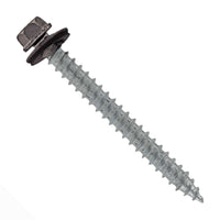 #14 x 212 inch #14 Type 17 Woodbinder Metal Roofing Screw Charcoal Gray Pkg 250