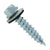 #14 x 114 inch #14 Type 17 Woodbinder Metal Roofing Screw Galvanized Pkg 250