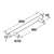 Hafele Cosmopolitan Bar Pull - Illustration