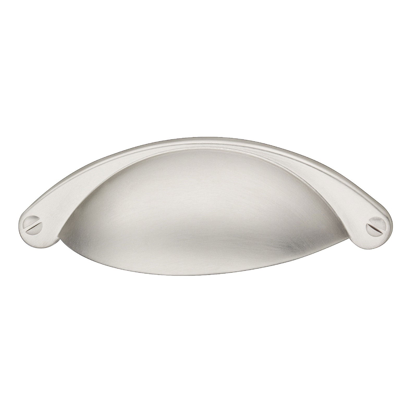 Hafele Dakota Cup Handle - Satin/Brushed Nickel