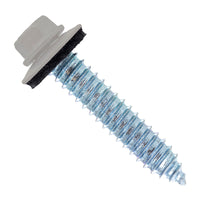 #17 x 1-1/2" Tapping Steelbinder Metal Roofing Screw - Ash Gray - Pkg 250