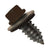 #17 x 3/4 Tapping Steelbinder Metal Roofing Screw Koko Brown - Pkg 250