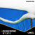 18 oz PVC Coated Polyester Tarp Roll - Blue