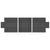 18 oz. 3 Piece Lumber Tarp - 20' x 18' (6' Drop) for all 3 pieces - Black