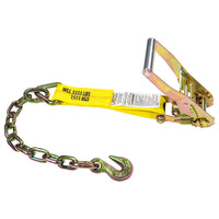 11" replacement for ratchet strap - 2" replacement chain end ratchet strap