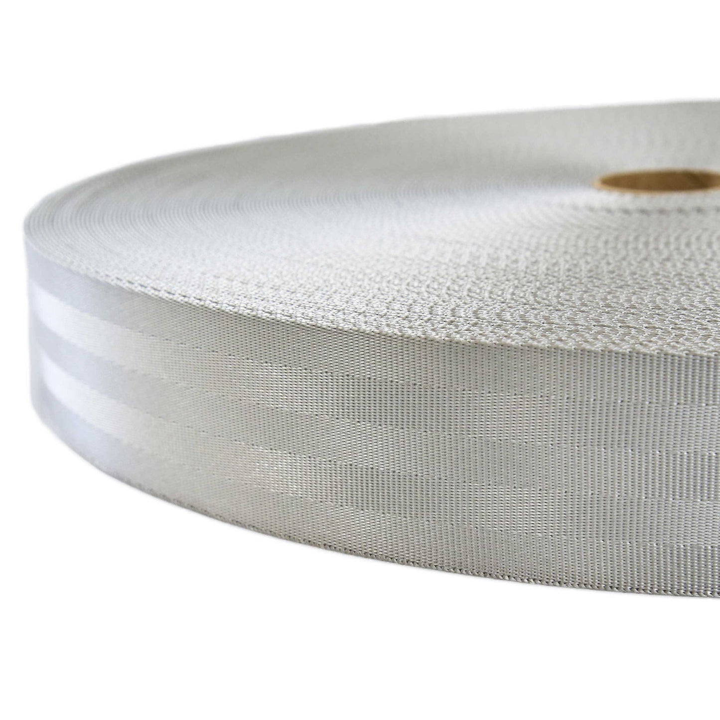 1-15/16" x 300' 6K Gray 5 Panel Polyester Seat Belt Style Webbing
