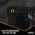 Lumber Tarp - 20' x 28' (6' Drop & Flap) - 14 oz./18 oz. Combo Black Tarp