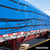 Lumber Tarp - 20' x 28' (6' Drop & Flap) - 14 oz./18 oz. Combo Blue Tarp