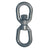 Galvanized Eye & Eye Swivel - Carbon Steel - 5/16