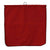 Red Safety Flag w/ Wire Rod: Poly/Cotton 18