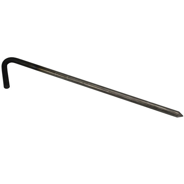 5/16" x 10" Tarp Stake - Unpainted