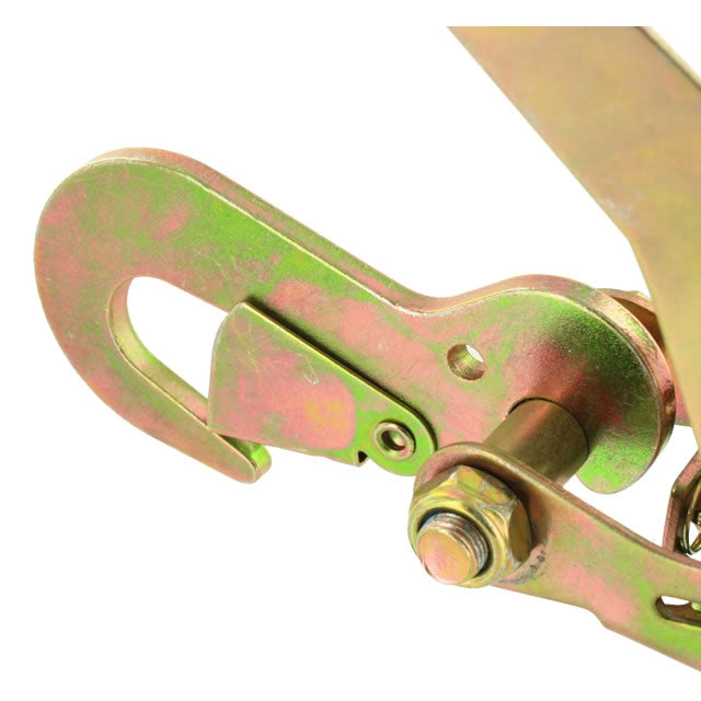 2" Ratchet with Snap Hook | 11,000 lbs. BS