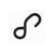 Light-Duty Vinyl Coated S-Hook: 1,200 lbs. BS
