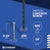 Concrete screw dimensions: length, drive, diameter.