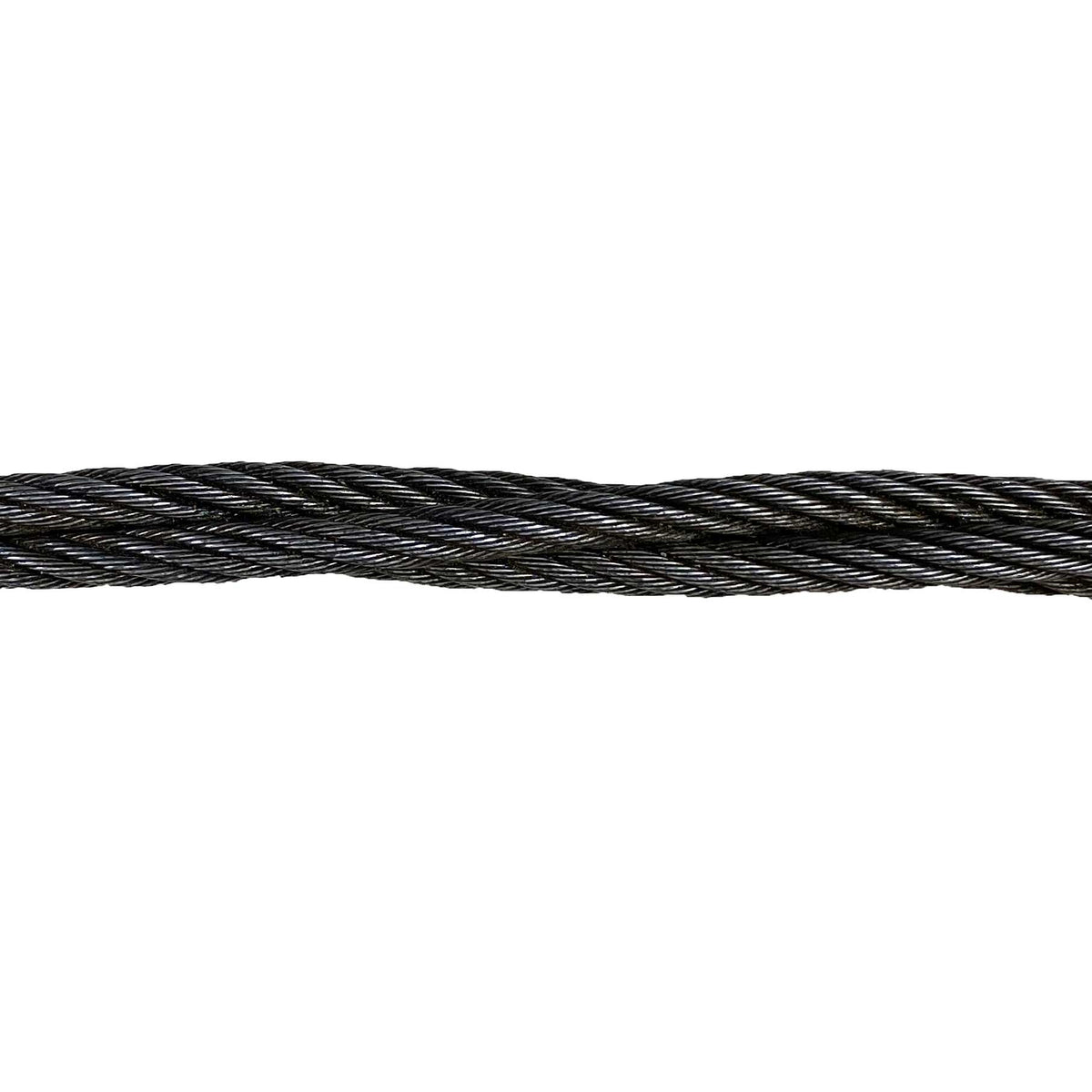 3/8" x 12' Three Part Braided Wire Rope Sling