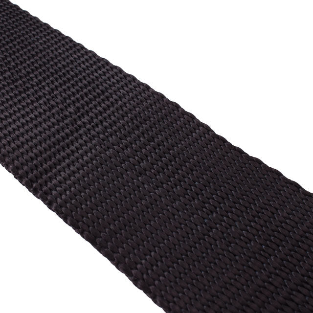 2" x 300' 12K Polyester Cargo Webbing - Black
