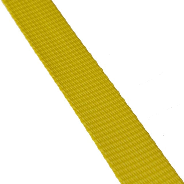 1" x 300' 4.5K Polyester Cargo Webbing - Yellow
