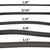 1/4''-6mm Black Polyester Shock Cord 100 ft
