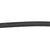 1/4''-6mm Black Polyester Shock Cord - Spool (500')