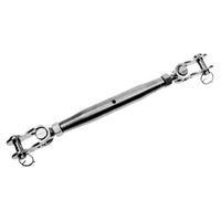 1/2" x 6" Toggle & Toggle Stainless Steel Pipe Turnbuckle