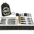 8' Single Tie Down System - Black
