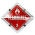 8-Legend Placard for Hazmat, DOT, and Safety Warnings