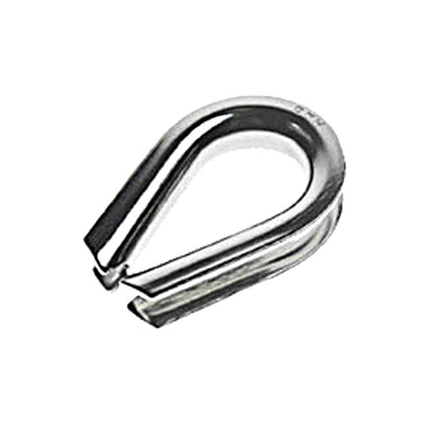 1-1/4" Heavy Duty Stainless Steel Thimbles | Type 316