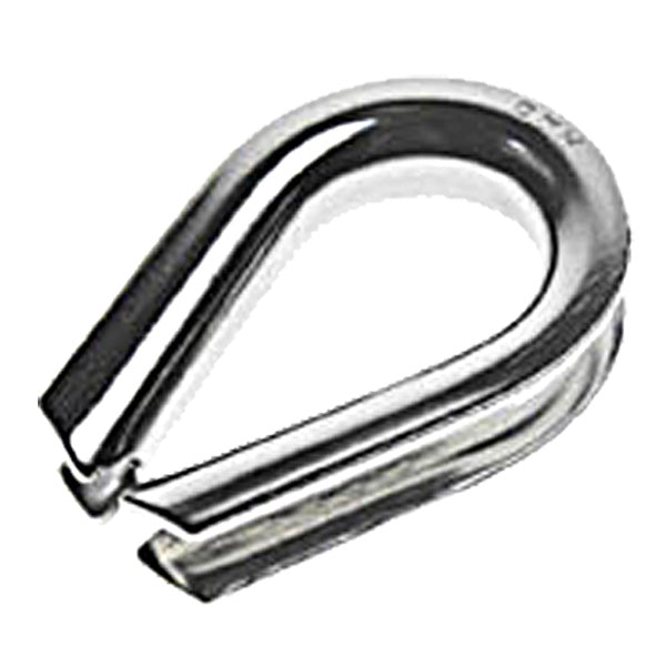 5/16" Heavy Duty Stainless Steel Thimbles Type 316 (25 pack)