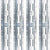 5' Vertical Galvanized E Track | 4-Pack