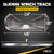 6' C Channel Sliding Winch Track - Steel