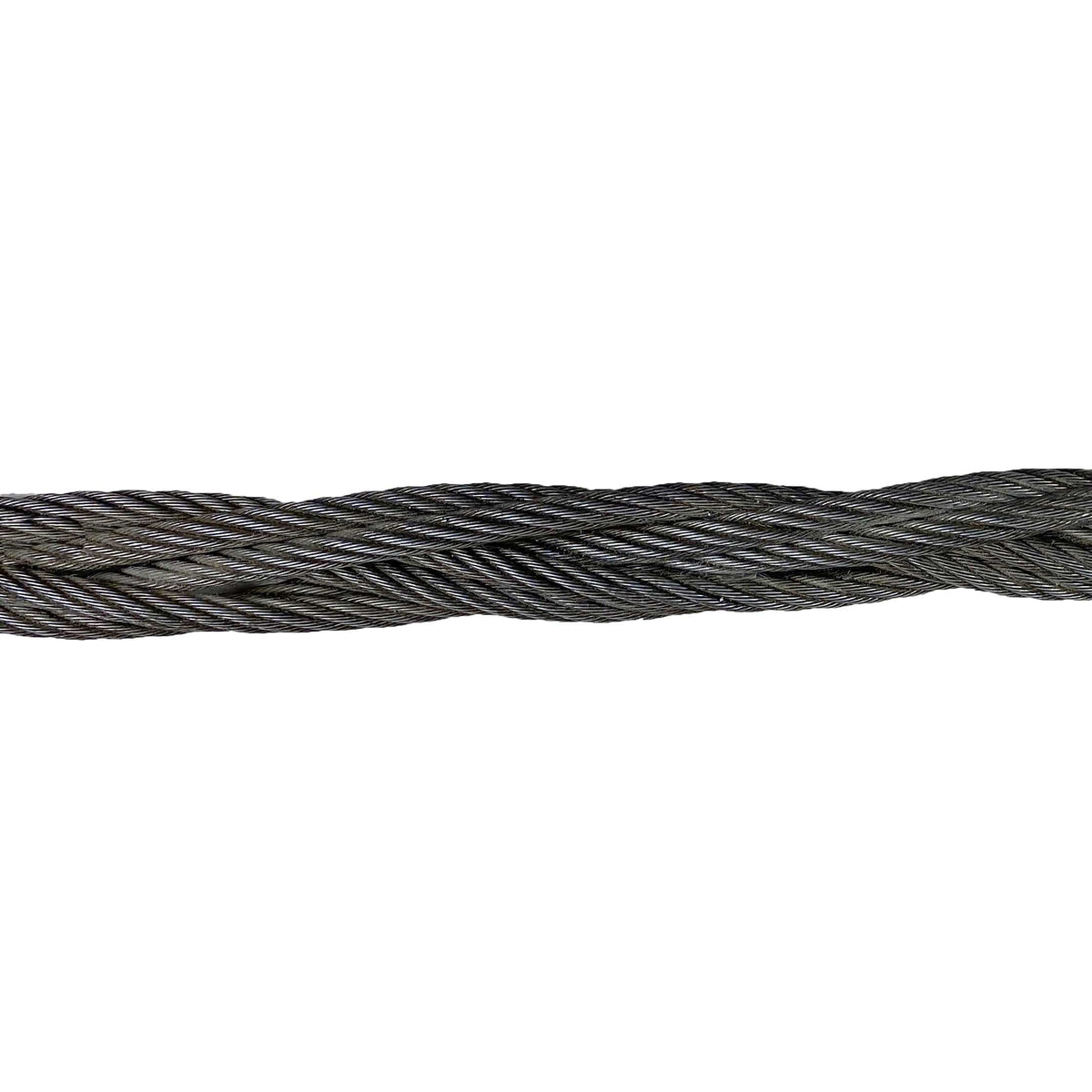 1" x 12' Six Part Braided Wire Rope Sling