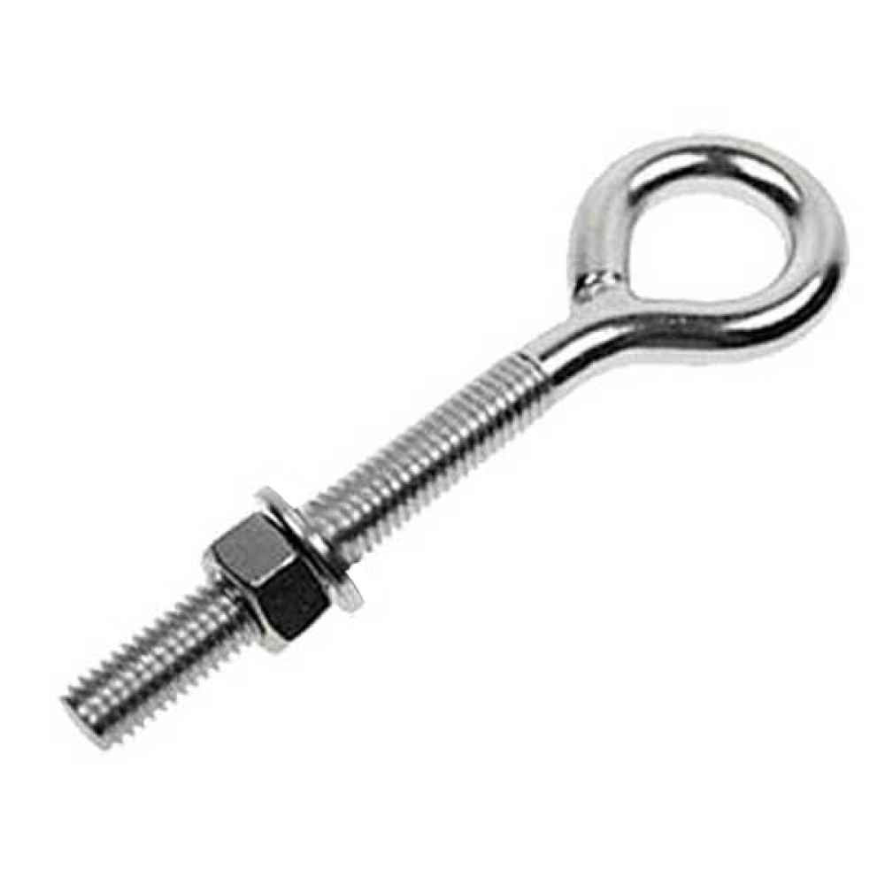 1/4" x 6" Stainless Steel Type 316 Welded Eye Bolt