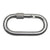 Oval Snap Hook w/ Screw Nut SS T316 - 4