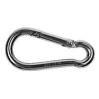 3/8" Snap Hook Carabiner | 3-15/16" Length | Zinc-Plated