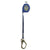 FallTech EdgeCore FT-X LE 8' Replacement Leg for SRL | Swivel Mini Rebar Hook | 84108RP0