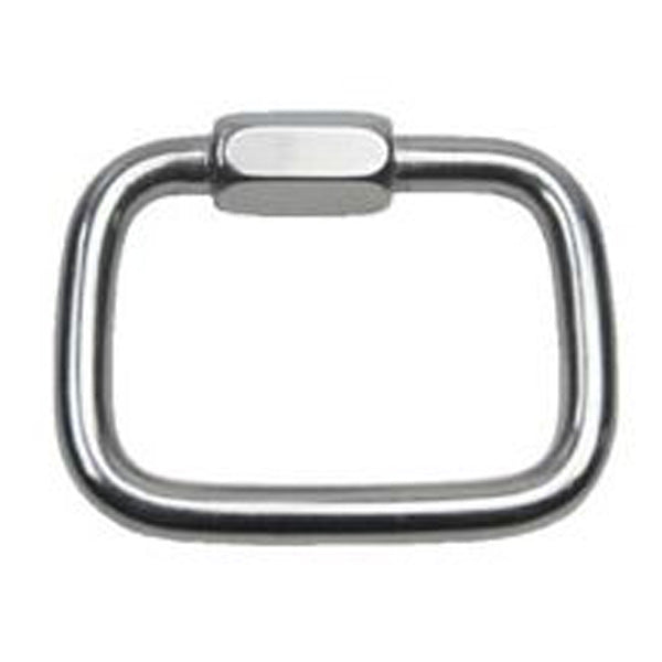 Square Quick Link - 316 Stainless Steel - 2-3/4" Length