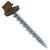 Sharp point metal roofing screws