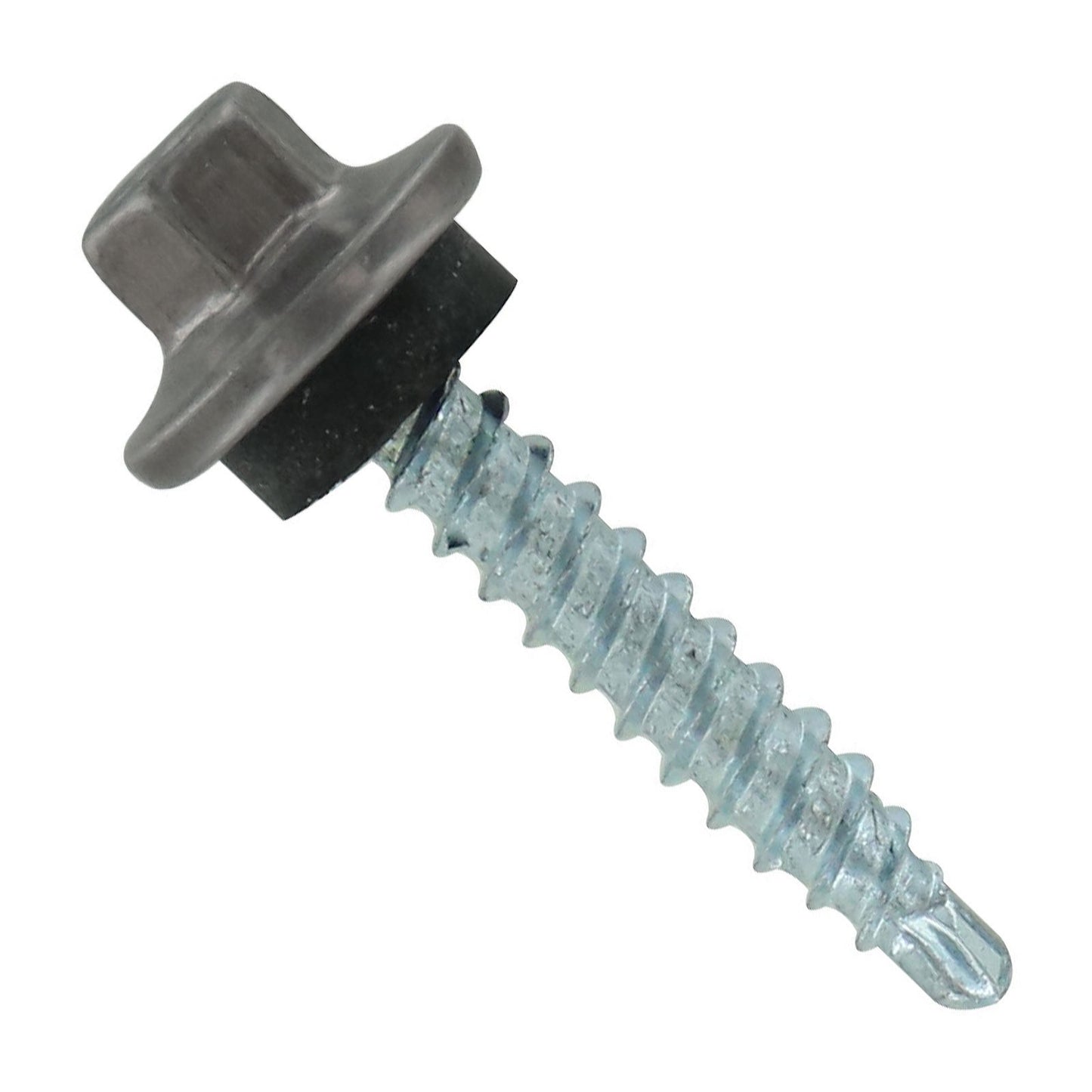#9 x 1" ST-XL Woodbinder Metal Roofing Screw - Ash Gray